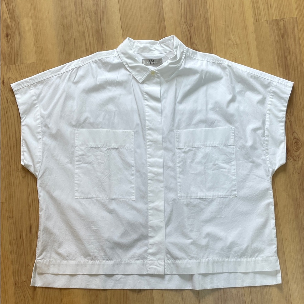 Everlane White Button Down Shirt